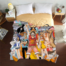 Load image into Gallery viewer, New 3D Naruto Summer Quilts twin full queen Blankets luxury good quality Bed Cover Children Adults duvet anime soft Comforters
