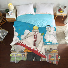 Load image into Gallery viewer, New 3D Naruto Summer Quilts twin full queen Blankets luxury good quality Bed Cover Children Adults duvet anime soft Comforters