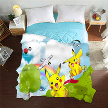 Load image into Gallery viewer, New 3D Naruto Summer Quilts twin full queen Blankets luxury good quality Bed Cover Children Adults duvet anime soft Comforters