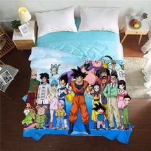 Load image into Gallery viewer, New 3D Naruto Summer Quilts twin full queen Blankets luxury good quality Bed Cover Children Adults duvet anime soft Comforters